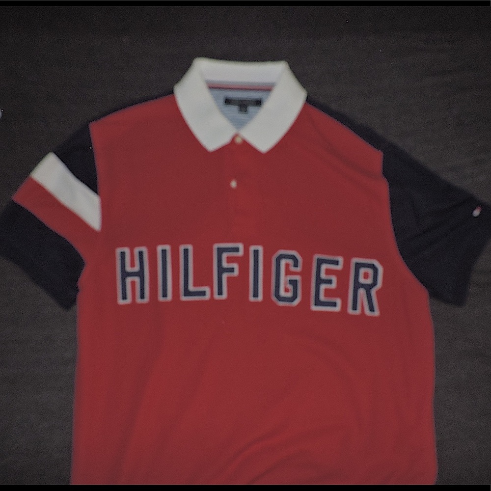Color block Tommy Hilfiger men’s polo